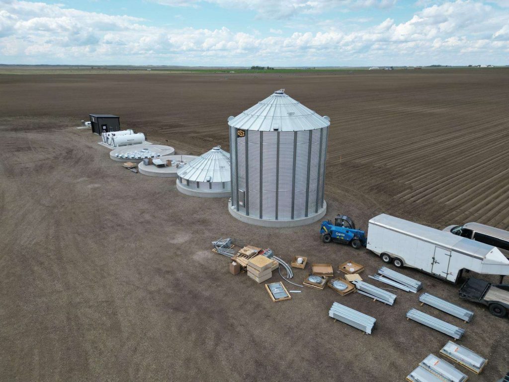 grain bins in alberta